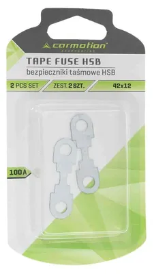 Immagine prodotto di Fusibili HSB 42x12 mm, 100A, 2 pz.