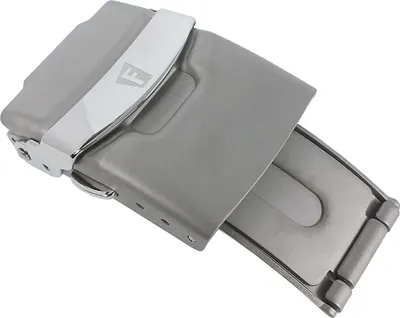 Produktbild von Festina Faltschließe 20mm | Edelstahl Titanfarben F16169 F16170 27274