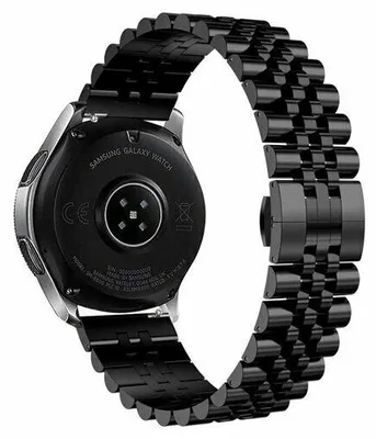 Produktbild von By Qubix passend für Garmin Vivomove 3 / HR / Luxe / Sport / Style / Trend - Edelstahlarmband - Schwarz
