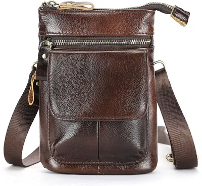 Obrázok produktu pre INF Pánska crossbody taška cez rameno z pravej kože