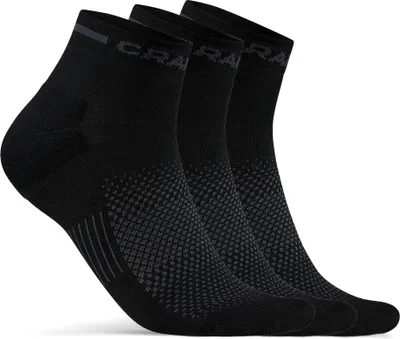 Obrázek produktu pro Ponožky Craft CORE Dry Mid 3-pack - černá - Velikost 40-42