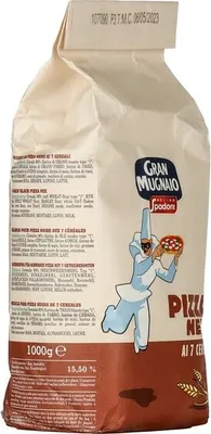 Produktbild von Mehl für Pizza Nera Ai 7 Cereali Mehl 1kg - Gran Mugnaio