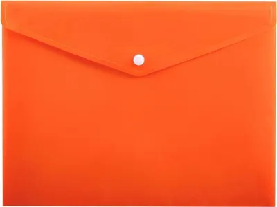 Produktbild von A4-Klappumschlag PP-113 orange PENMATE