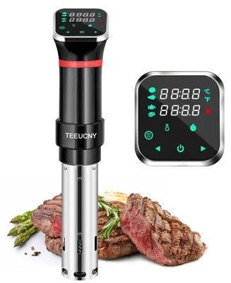 Sous-vide-Stick 1100 W, Edelstahl, 25-95 °C, Timer, Touchscreen