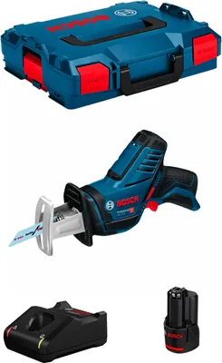 Produktbild von Säbelsäge BOSCH GSA 12V-14 (1 x 3,0 Ah + GAL12V-40 + L-Boxx 102)