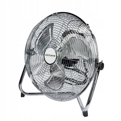 Produktbild von Bodenluftumwälzer Chrom 100W