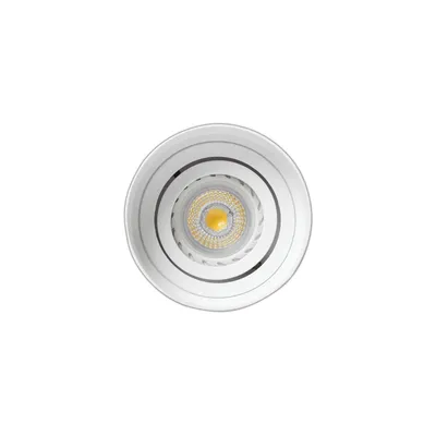 Produktbild von ACRE Deckeneinbauleuchte verstellbar weiß rund