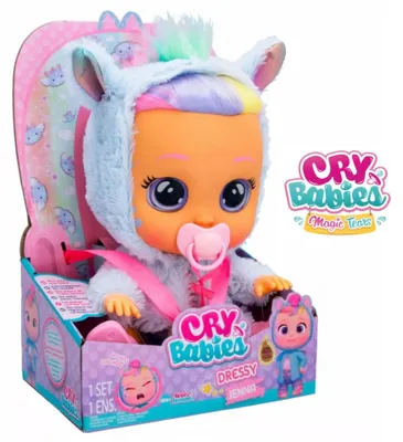 Produktbild von IMC Toys Cry Babies Dressy Fantasy Jenna, weinende Puppe