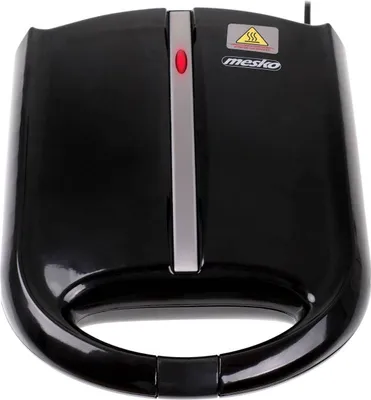 Produktbild von Mesko MS3041 Nuss-Waffeleisen 1600W, Antihaft, Schwarz, NEU