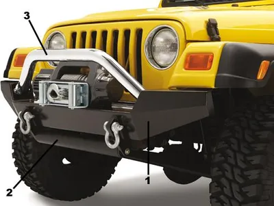 Zdjęcie produktu dla Wieszak do HighRock 4x4 ze stali nierdzewnej Jeep Wrangler JK 07-