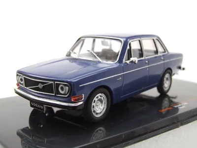 Produktbild von Volvo 144 1972 dunkelblau Modellauto 1:43 ixo models