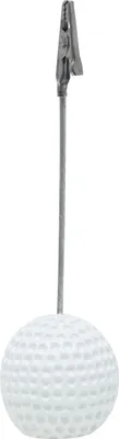 Produktbild von Deknudt Fotohalter Golfball S65CN1, Schwarz, 4,9 x 13,7 x 4,9 cm
