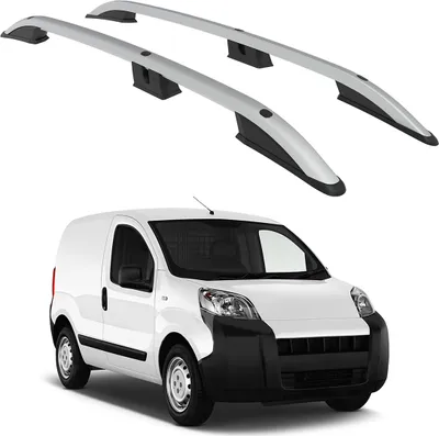 Obrázek produktu pro TURTLE STŘEŠNÍ LIŠTA CROWN FIAT FIORINO ALL 2008 2009 2010 2011 2012 2013 2014 2015 2016 2017 2018 2019 2020 2021 2022 2023 2024 (VAN)  , Silver