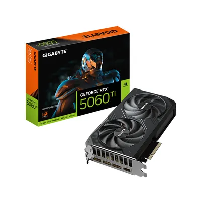 Image de VGA Gigabyte GeForce® RTX 5060 TI 16GB Windforce OC