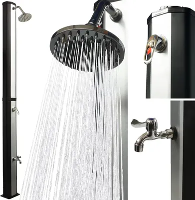 Productafbeelding van ® Zonnedouche 35 Liter met Voetdouche - Draaibare Regendouchekop