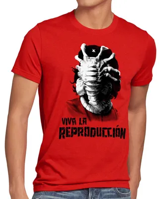 Produktbild von style3 Viva Facehugger T-Shirt Herren revolution revolution liberta xenomorph