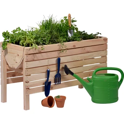 Produktbild von Dobar 58196e, Rechteck, Holz, Holz, Pflanzbeet