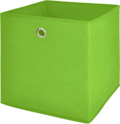 Produktbild von Faltbox >One< in grün aus Polypropylen - 32x32x32cm (BxHxT)