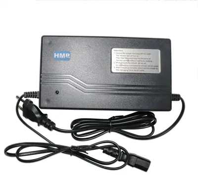 Produktbild von Ladegerät mit Ladekabel 3-polig 48V 1,6A Kaltgerätestecker