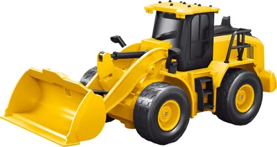 Produktbild von Ferngesteuertes RC Bulldozer Auto mit Batterien und USB Ladekabel manövrierfähig