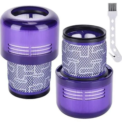 Produktbild von 2er Pack waschbarer Ersatzfilter für Dyson V11 V15 SV14 SV22, kabelloser Staubsauger
