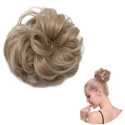 Productafbeelding van Haaraccessoire - Ponytail Scrunchie - Synthetic Haarextensie 16#