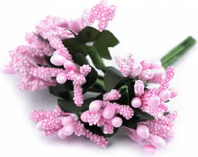 Immagine prodotto di Bouquet / porridge decorativo di riso rosa chiaro lucido
