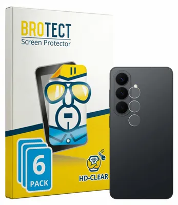 Produktbild von 6x Für Samsung Galaxy S26 Enterprise Edition (NUR Kameraschutz) Schutzfolie BROTECT Displayschutz Display Schutz Folie Klar Transparent