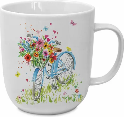 Immagine prodotto di PPD Ride my Bike Single Mug, Tasse, Teetasse, Kaffetasse, Kaffee Becher, New Bone China, 400 ml, 164100923