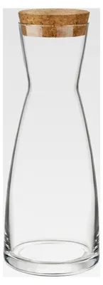 Produktbild von Ypsilon Krug mit Deckel, Glas, transparent, 10 x 10 x 27 cm