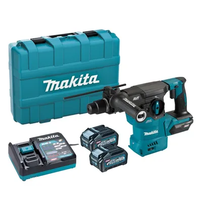 Immagine prodotto di Trapano a percussione a batteria Makita 40V XGT HR008GM203 (2x4,0Ah)