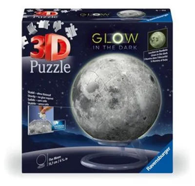 Produktbild von Puzzle-Ball Der Mond - Glow-in-the-Dark Ravensburger 11586