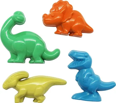 Produktbild von GOWI reGowi Dinoförmchen - Set 4 im Netz 463-95001