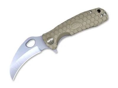 Produktbild von Honey Badger Claw Large Tan Plain HB1102 CL-TAN