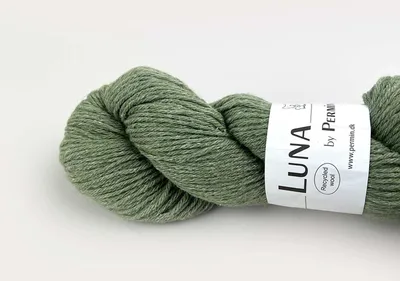 Immagine prodotto di Luna by Permin – 100% lana vergine riciclata (senza mulesing e certificata Oeko-Tex) (16 verde chiaro)