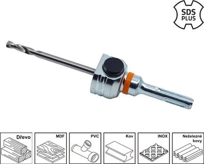 Obrázek produktu pro Mandrex | Unašeč MX200020SB – SDS-plus pro TCT a bimetalové děrovky