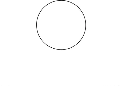 Produktbild von Deko-Ring Hoop, schwarz Metall, D. 40 cm