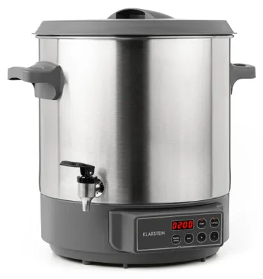Zdjęcie produktu dla KlarsteinLady Marmalade, garnek do pasteryzacji, dozownik napojów, 27 l, 100°C, 12 h, stal szlachetna