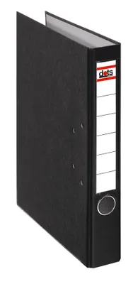 Produktbild von dots 624456 Ordner schwarz Karton 5,0 cm DIN A4