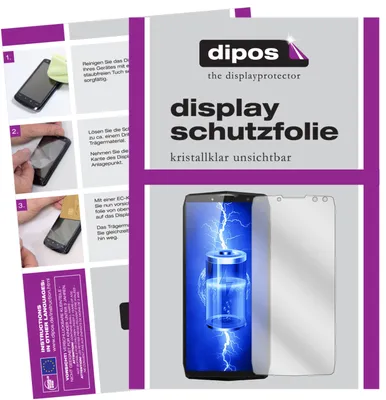 Produktbild von 2x Schutzfolie für Blackview P10000 Pro klar Displayschutzfolie Display Schutz