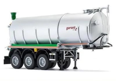 Produktbild von Wiking 1:32 Kotte Tanksattelauflieger garant TSA 30.000 - weissaluminium 077655