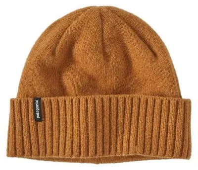 Image de PATAGONIA Brodeo, bonnet unie, couleur "Dried Mango", taille unique