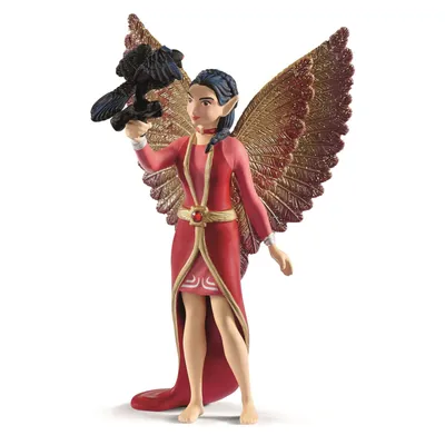 Obrázok produktu pre Schleich® 70586 Schleich® Bayala 70586 Movie Nuray mit Rabe Munyn Spielfiguren-Set