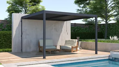 Produktbild von G21 Montageprofil für die Wandmontage der Pergola Trenton