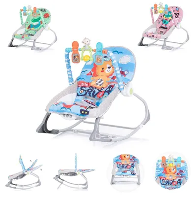Produktbild von CHIPOLINO Vibrierende 2in1 Baby Spa Blau