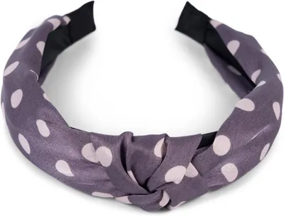 Immagine prodotto di Di styleBREAKER Cerchietto da donna con pois e fiocco | Cerchietto largo retrò (5 cm) in stile rockabilly anni '50 | Copricapo flessibile a pois per feste e per tutti i giorni