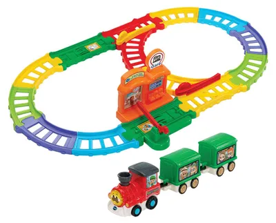 Image de VTech, ensemble de train "Toet Toet Auto"