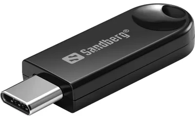 Obrázek produktu pro Sandberg 136-69, Bezdrátový, USB typu C, Bluetooth, 2,1 Mbit/s, Černá