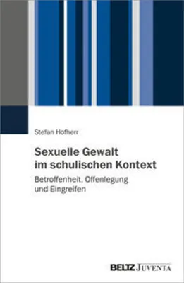 Obrázek produktu pro Sexuelle Gewalt im schulischen Kontext