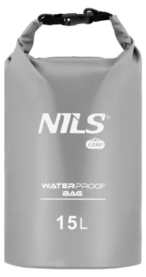 Produktbild von NILS CAMP NC1703, wasserdichter Beutel, grau, 15 Liter